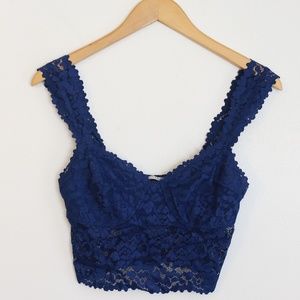 NEW! Free People dream away lace bralette